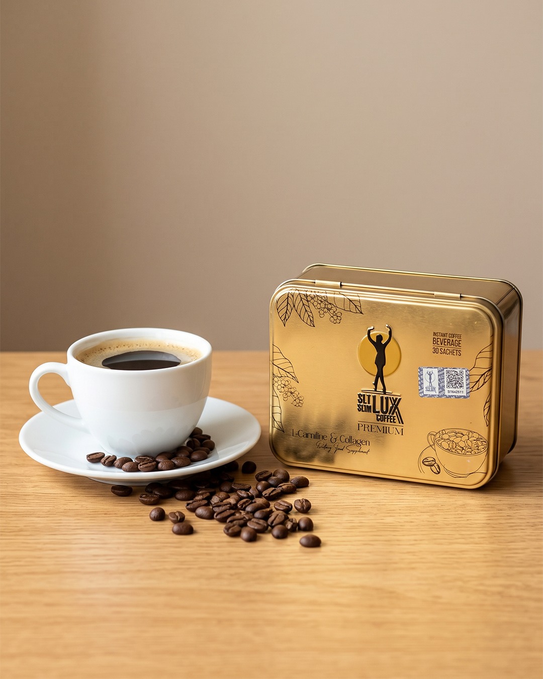 Your morning coffee, one sachet at a time. ☕ Slt Slim Lux Coffee Premium is an instant coffee blend. Each 5 g sachet co…